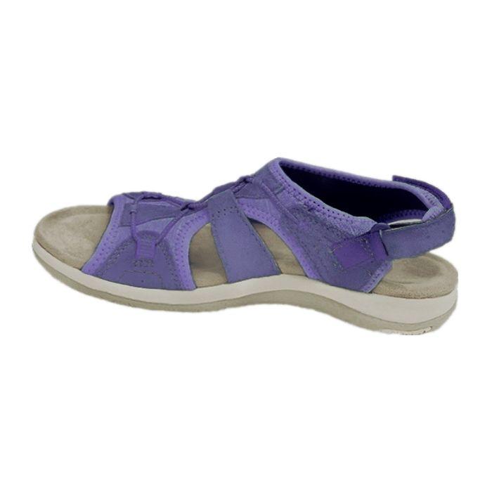 Women's Soft Adjustable Sandals, Orthotic Plantar Fasciitis Arch Support Sandals for Flat Feet