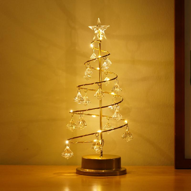For your best friend - Christmas crystal tree lights