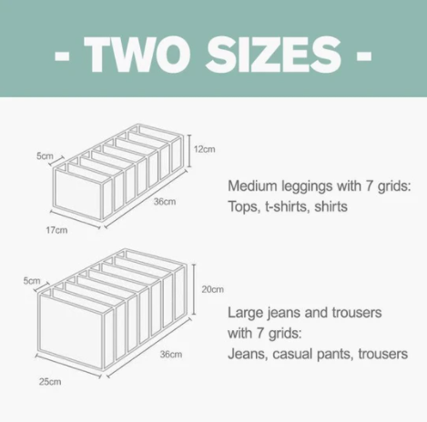 Wardrobe Clothes Organizer