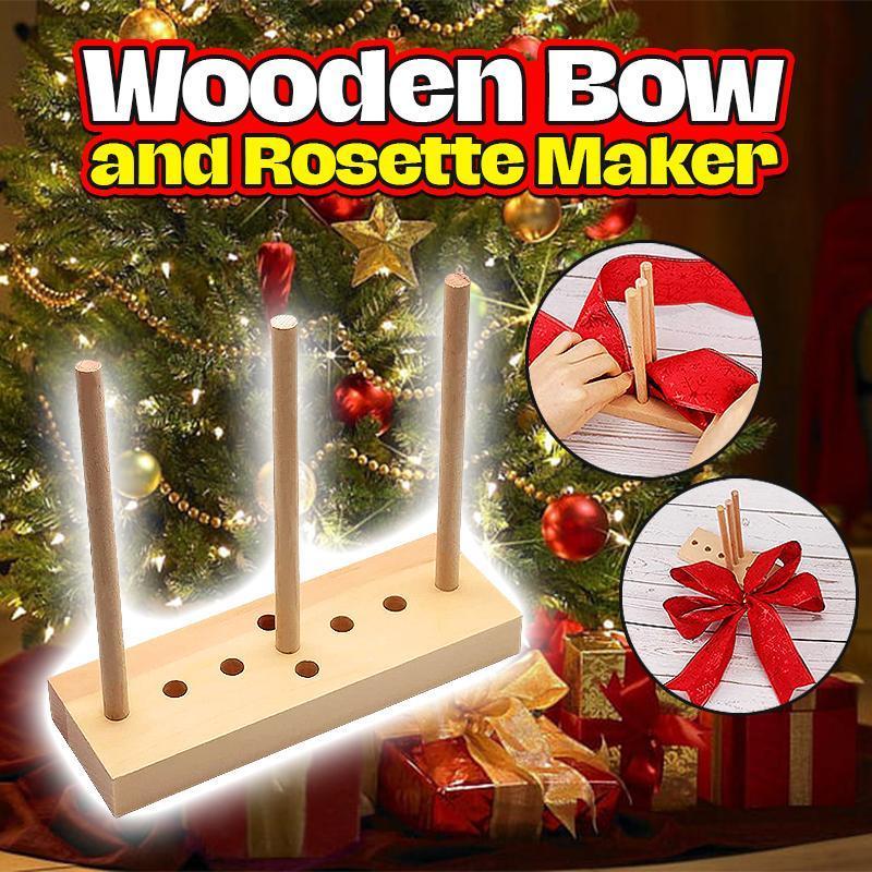 Wooden Bow and Rosette Maker - MadamCrafty