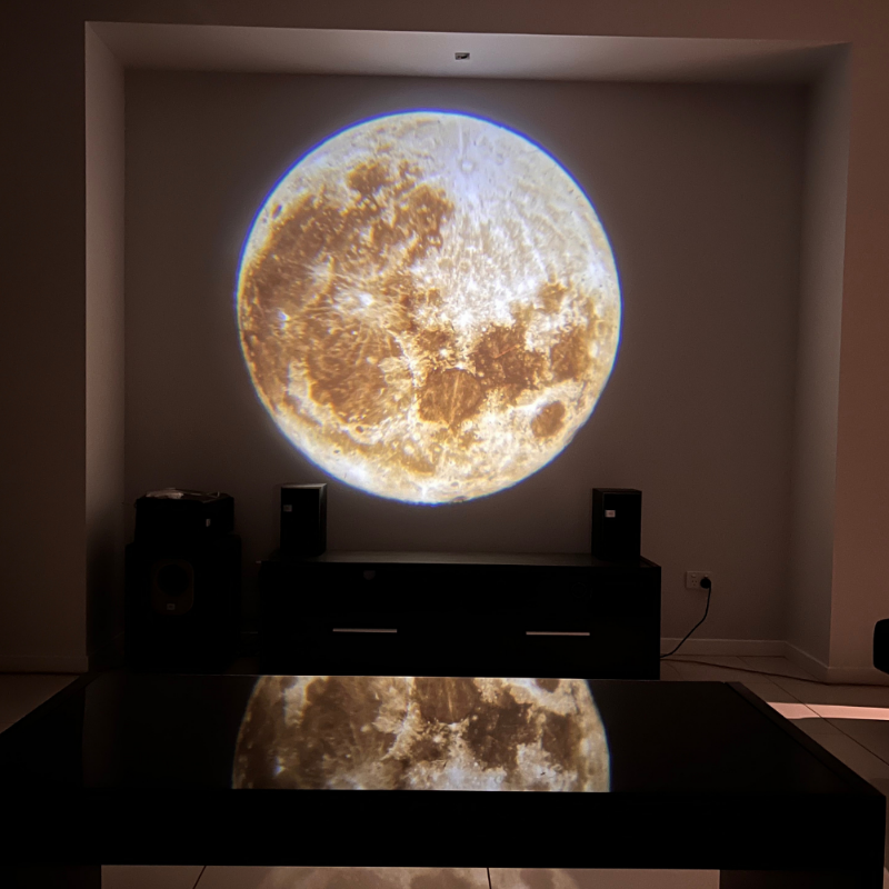 Free Shipping - Moon Earth Projection LED Lamp