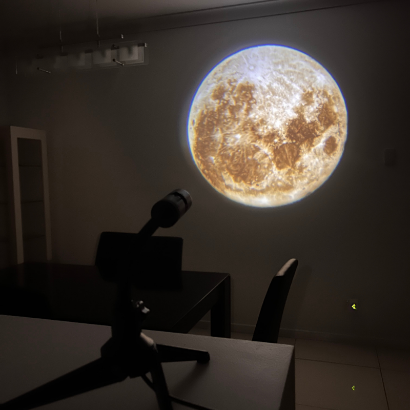 Free Shipping - Moon Earth Projection LED Lamp