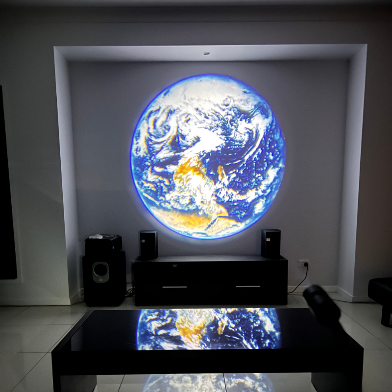 Free Shipping - Moon Earth Projection LED Lamp