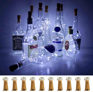 10pcs 2M 20pcs LED wine bottle light