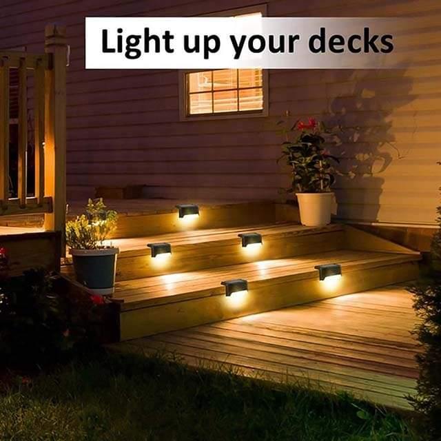 MUST BUY Solar Outdoor Deck Lights - Vast Case