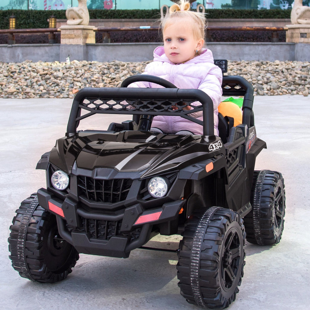 Enyopro™ Black Off-road Utv Truck Ride On Car Kids Cars