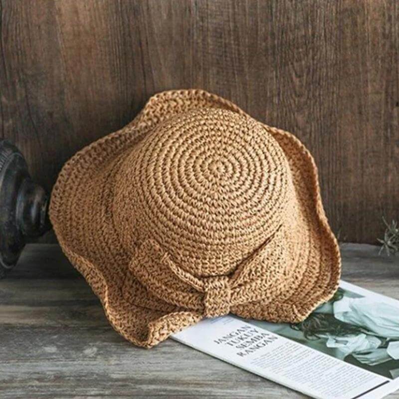 VigorDaily Brim & Bow Summer Hat