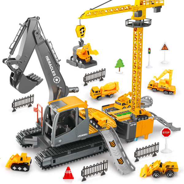 Construction Truck Toys Big Excavator Toy