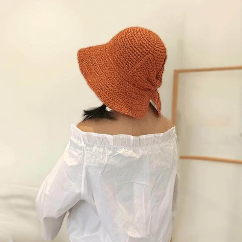 VigorDaily Brim & Bow Summer Hat
