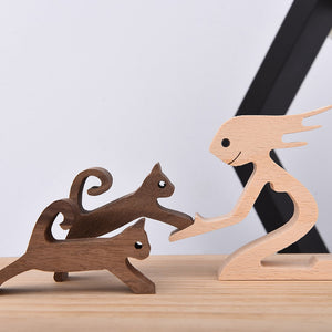 Wooden Pet Carvings