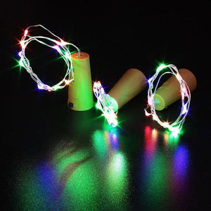 10pcs 2M 20pcs LED wine bottle light