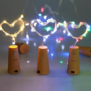 10pcs 2M 20pcs LED wine bottle light