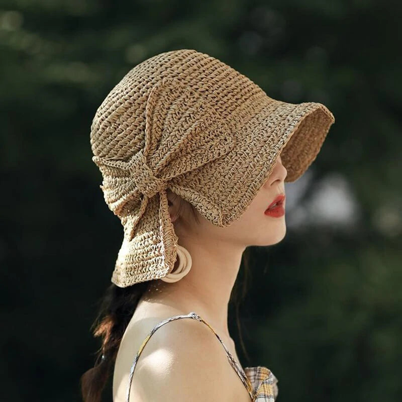 VigorDaily Brim & Bow Summer Hat