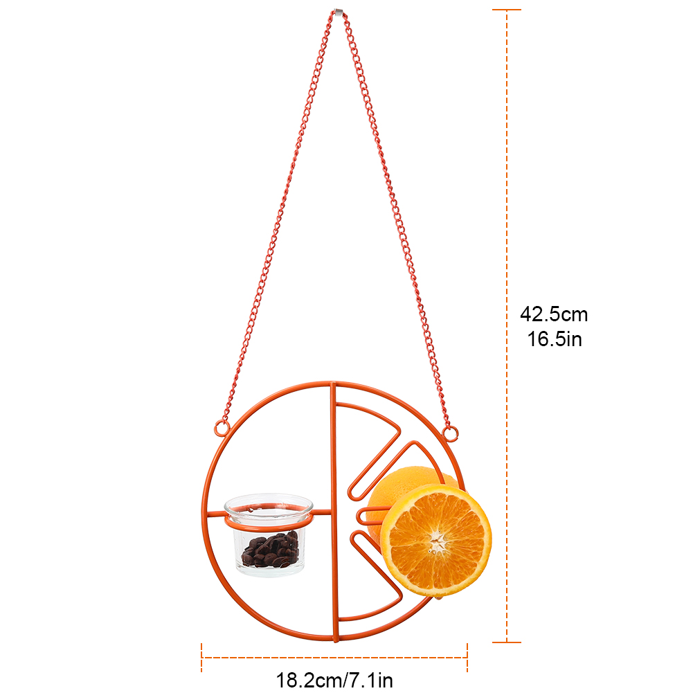 🐦2 In 1 Hanging Clementine Hummingbird Oriole Feeder