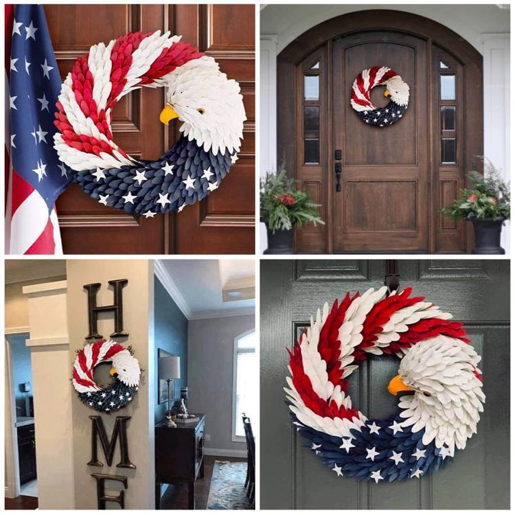  American Eagle Wreath Patriotic Wreath