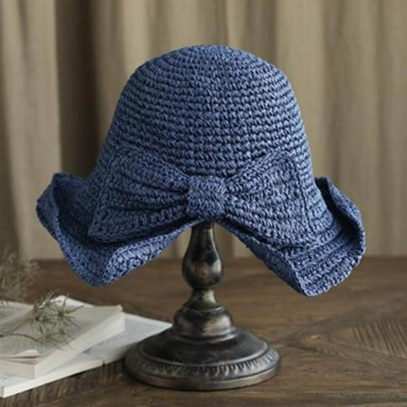 VigorDaily Brim & Bow Summer Hat