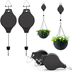 🎉Spring Cleaning Big Sale 50% Off 🎉Plant Pulley Set For Garden Baskets Pots, Birds Feeder