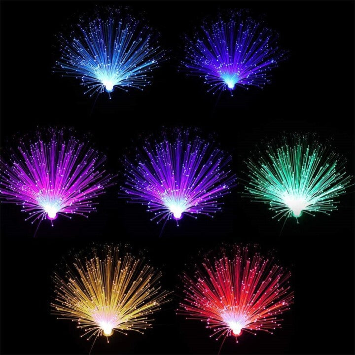 Colourful Fiber Optic Table Bedside Light
