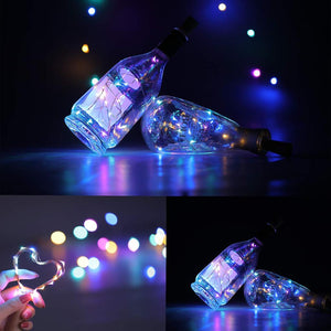 10pcs 2M 20pcs LED wine bottle light