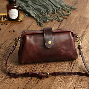 (💥Mother's Day Sale💥- 50% OFF) Top Quality Pure Leather Retro Handmade Bag