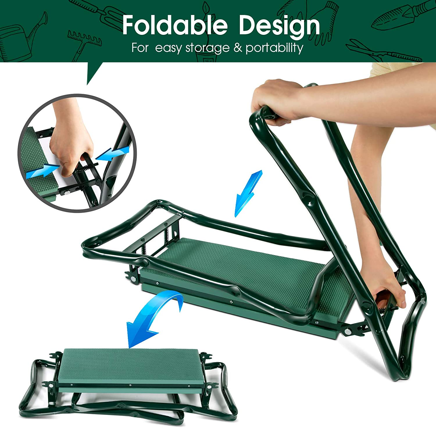 🎉MOTHER'S DAY SALE- 50% OFF🎉Pain Free Gardening Kneeler™
