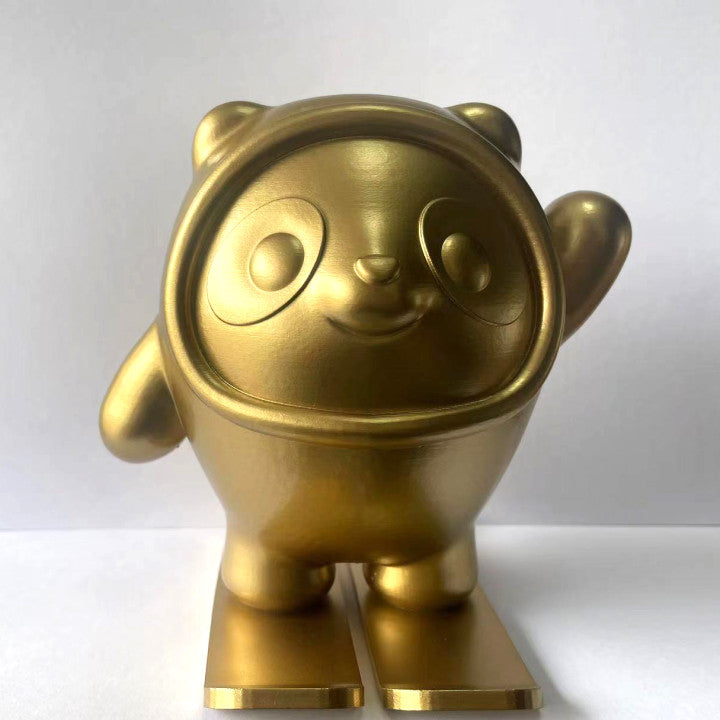 Beijing 2022 Winter Olympics Mascot Bing Dwen Dwen Figurine Ornament