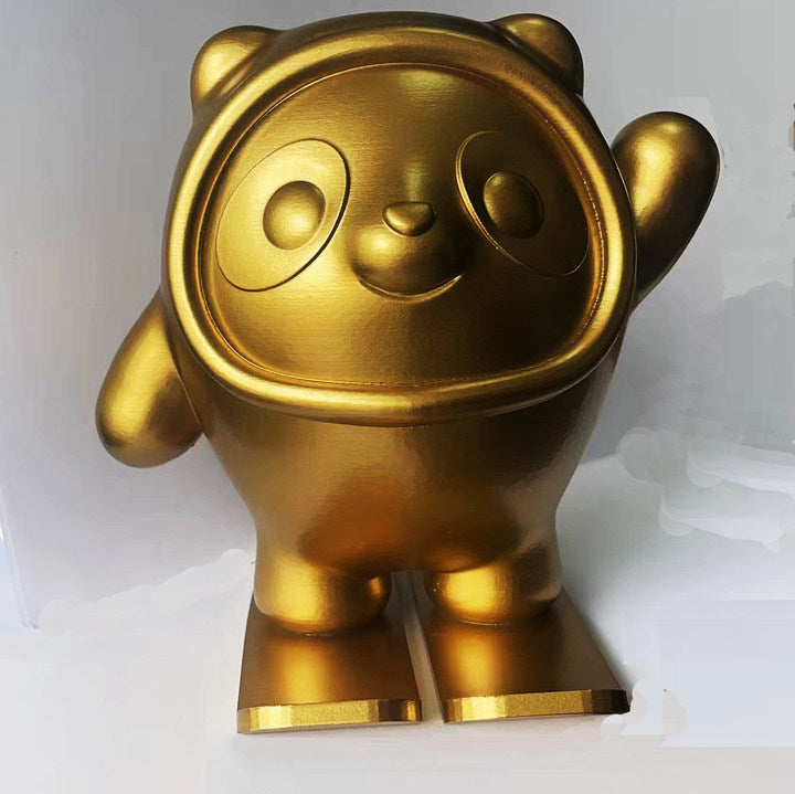 Beijing 2022 Winter Olympics Mascot Bing Dwen Dwen Figurine Ornament
