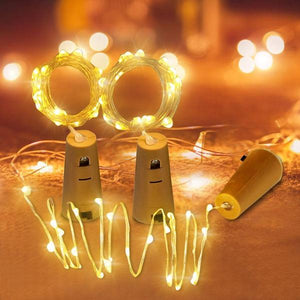 10pcs 2M 20pcs LED wine bottle light