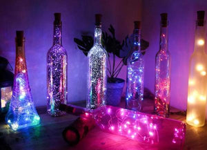 10pcs 2M 20pcs LED wine bottle light