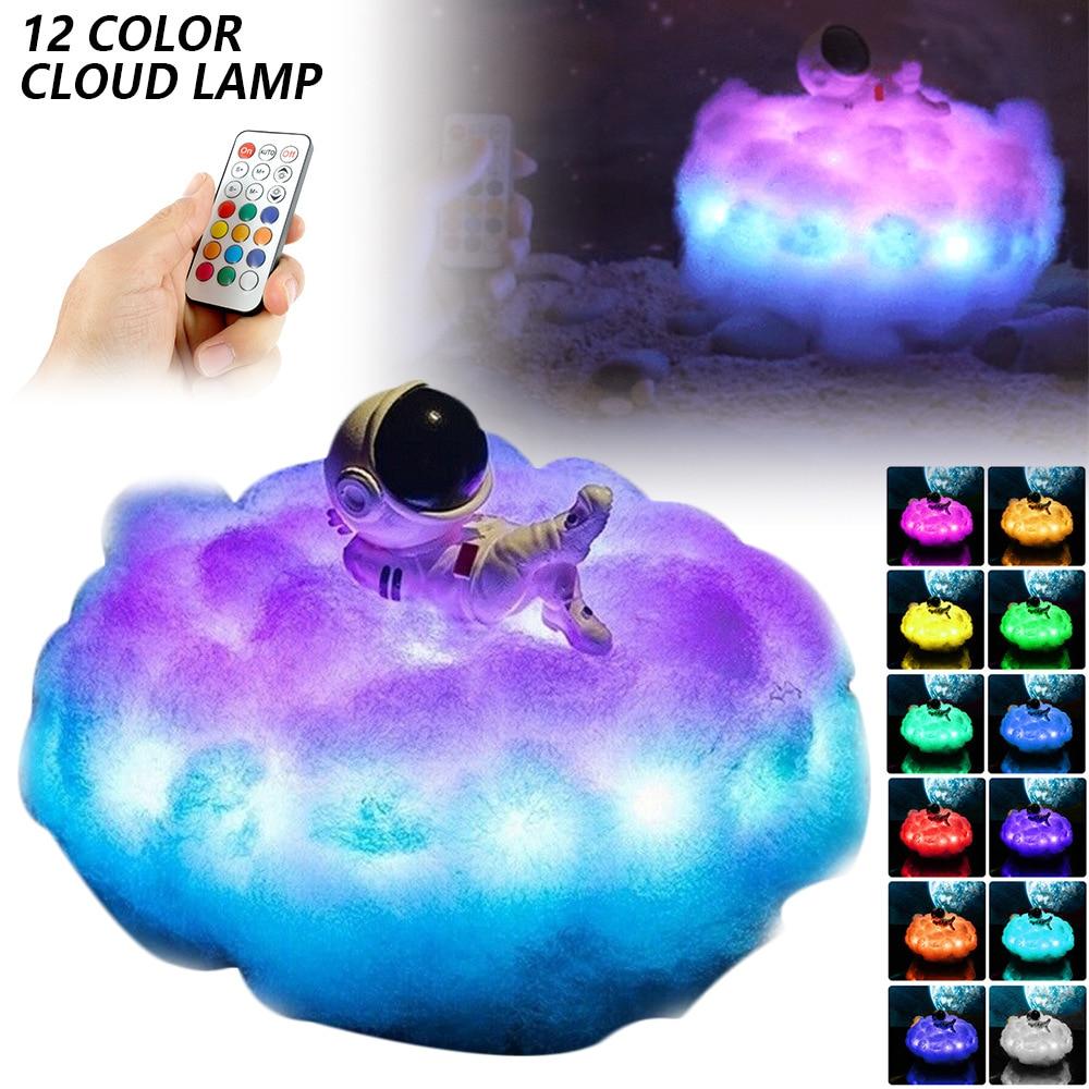 Buy 2 Free Shipping - LED Colorful Clouds Astronaut Lamp
