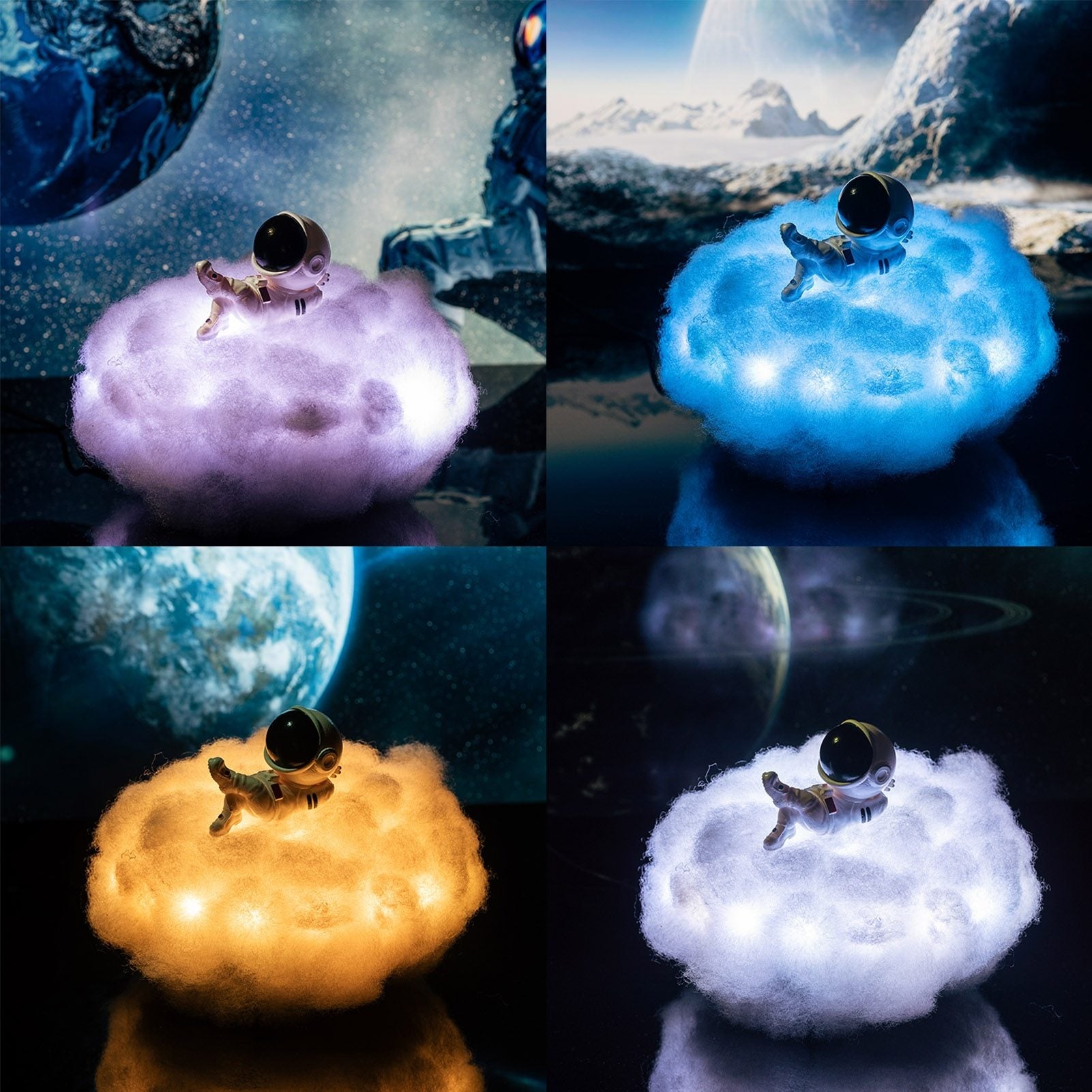 Buy 2 Free Shipping - LED Colorful Clouds Astronaut Lamp