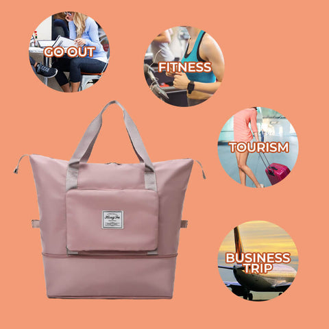 【Early Mother's Day Sale - 50% OFF】 Large Collapsible Waterproof Travel Bag