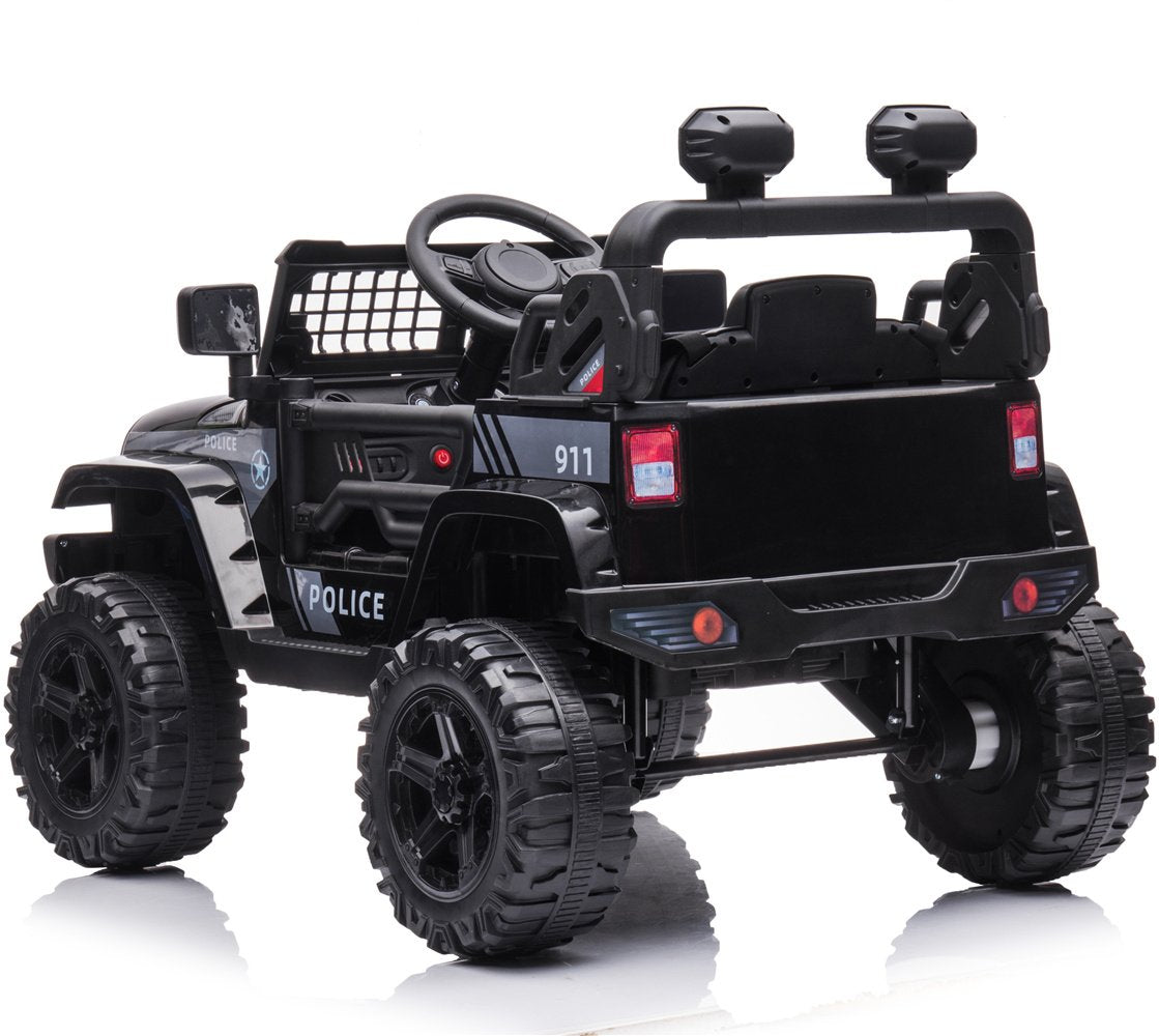 Enyopro™ 12V Ride on Black Electric Vehicles Ride on Truck Car