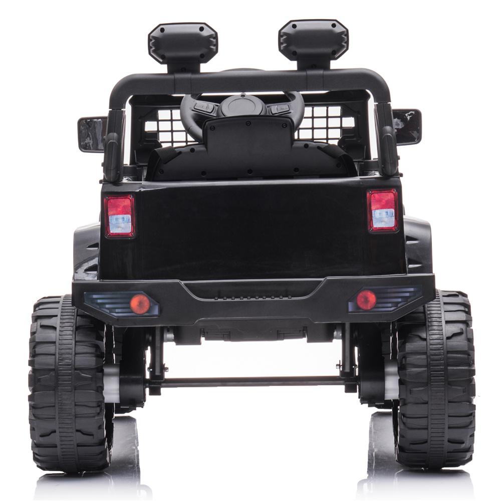Enyopro™ 12V Ride on Black Electric Vehicles Ride on Truck Car