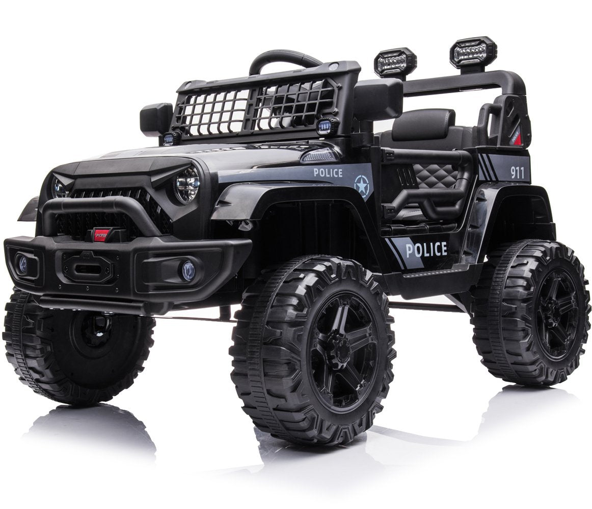 Enyopro™ 12V Ride on Black Electric Vehicles Ride on Truck Car