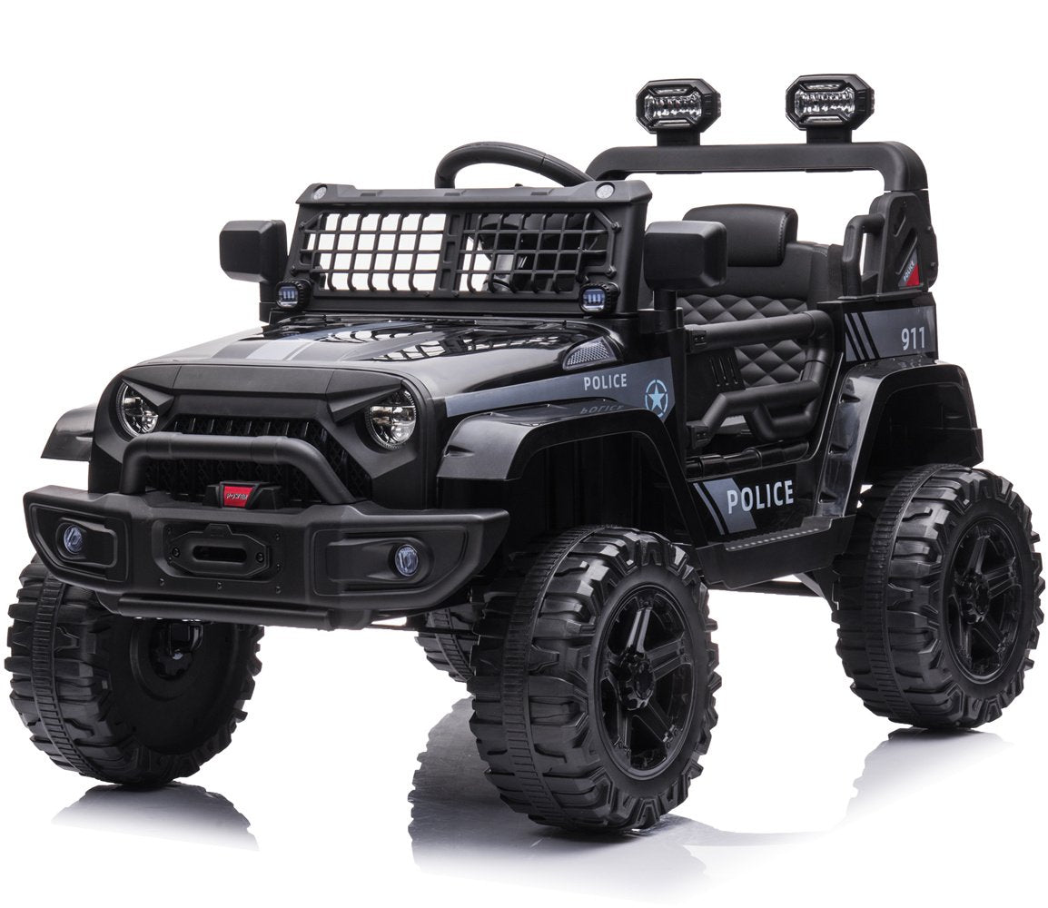 Enyopro™ 12V Ride on Black Electric Vehicles Ride on Truck Car