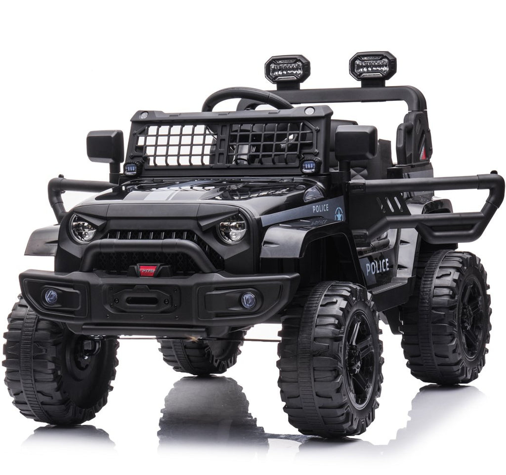 Enyopro™ 12V Ride on Black Electric Vehicles Ride on Truck Car