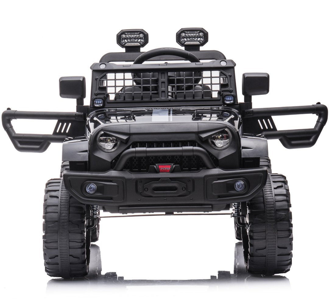 Enyopro™ 12V Ride on Black Electric Vehicles Ride on Truck Car