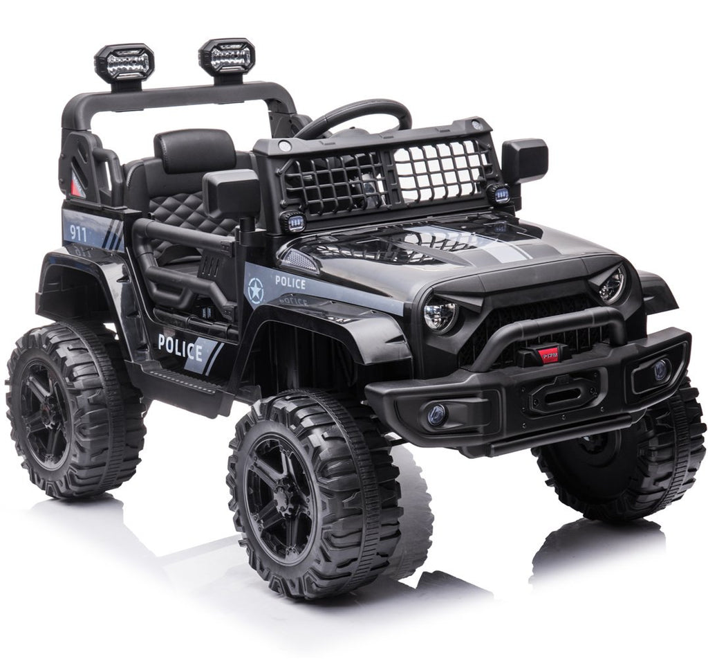 Enyopro™ 12V Ride on Black Electric Vehicles Ride on Truck Car
